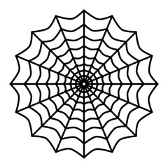 Obraz premium spider web vector