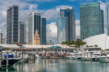 Obraz premium Bay Side en Miami