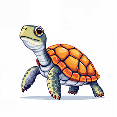 Obraz premium sea turtle vector illustration