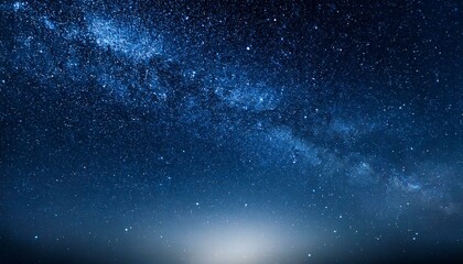 Cosmic starry sky with twinkling stars. Starry night, glowing shinning stars, twinkle stars at sky, dark background animation 4k footage.