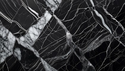 black marble stone texture natural background