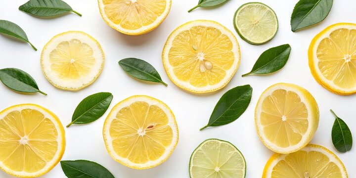 Low Light Lemon Slices Photography:  Dark Moody Citrus Still Life, Night Photography, Food Photography, Closeup Lemons