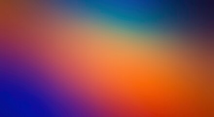 Obraz premium Color Spectrum Gradient: A vivid and smooth gradient of colors blends seamlessly, creating a dynamic and visually appealing abstract background.