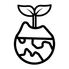 ecology Line Icon