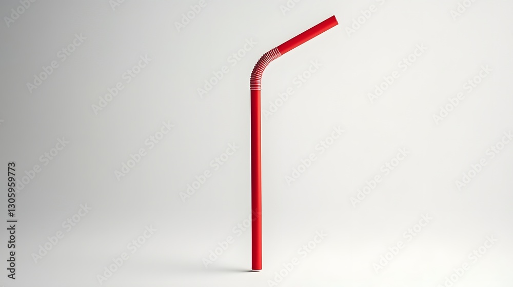 Poster a photograph showcasing a stainless steel reusable straw with a matte finish floating elegantly agai