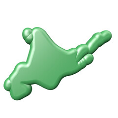 北海道（緑：左10度：バルーン型）