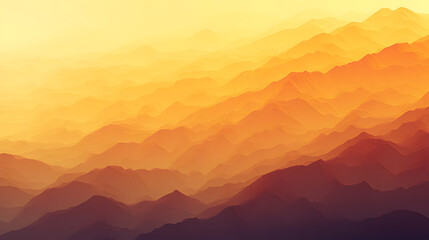Fototapeta premium sunrise gradient with a soft orange to yellow fade 