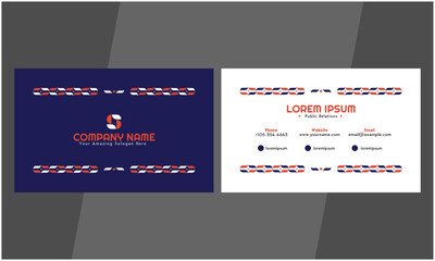 Floral Geometric Card Visit