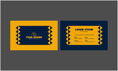 Abstract Shape Card Visit 2