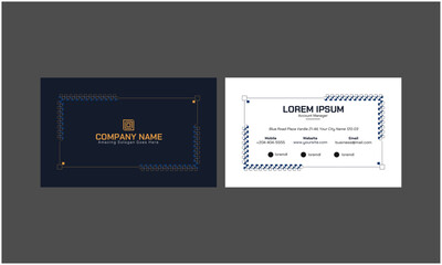 Abstract Business Card