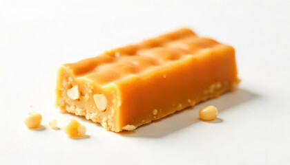 Delicious homemade caramel bar recipe kitchen food photography cozy environment close-up sweet treat concept