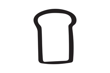 トーストのイラスト