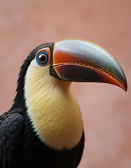 Fototapeta premium Vibrant Beauty: The Bold Colors and Charisma of Toucans