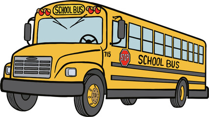 yellow school bus © Maria