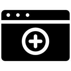 Obraz premium Web icon
