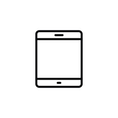 Tablet Icon line style vector