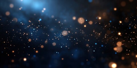 A mesmerizing display of bokeh lights creates a dreamy atmosphere, conveying a sense of magic and tranquility that invites observers to immerse themselves in its beauty.