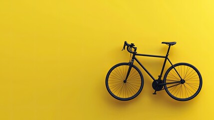 Fototapeta premium abstract and realistic background of minimalist cycling