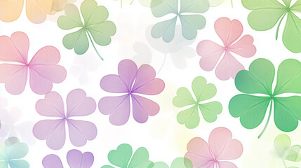 Fototapeta premium seamless pattern with green leaves