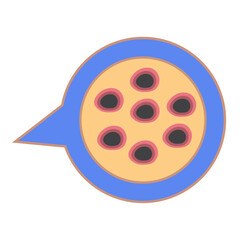 Monkeypox virus illustration