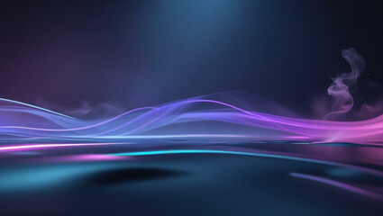 Neon Elegance: A Futuristic Oasis of Luxury