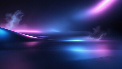 Neon Elegance: A Futuristic Oasis of Luxury