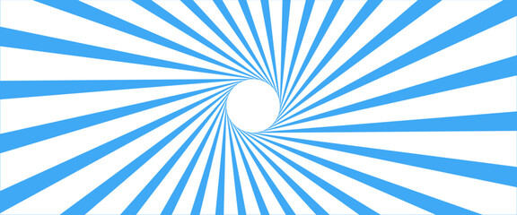 Abstract modern colorful Sunburst background. 