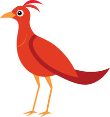 vector illustration of a bird