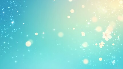 Fototapeta premium Creamy blurred abstract background with Spring colors.
