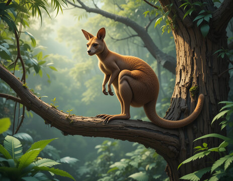 Master of the Trees: The Agile and Unique Tree Kangaroo