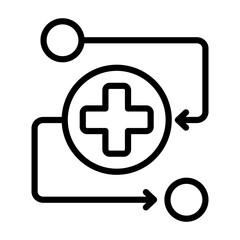 Fototapeta premium Procedure Icon