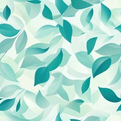 Repetitive seamless pattern of leaf foliage for fabric design.