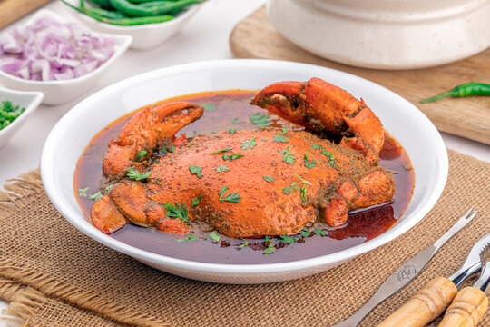 Crab masala