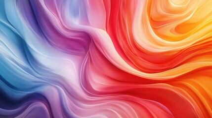 Obraz premium Colorful swirling abstract background with vibrant hues (1)
