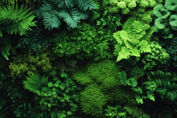 Fototapeta premium capture essence of biodiversity colorful array of different plant and animal species in their natural habitat ideal