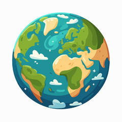 earth vector illustration