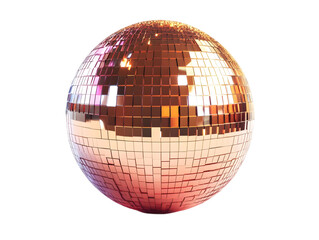 A vibrant disco ball reflecting light in various directions, creating a lively and festive atmosphere for parties and celebrations.