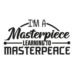 Elegant typography design with inspirational text.