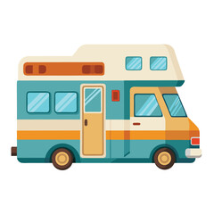 bus isolated on white background