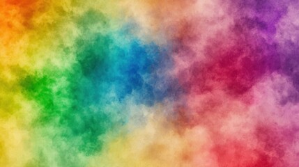 Fototapeta premium A colorful abstract cloudy background with blended vivid shades