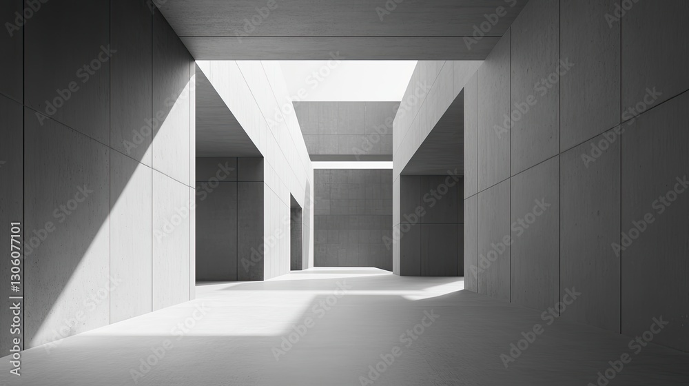 Poster a subtle business-themed background with a smooth light gray texture, ideal for adding business cont