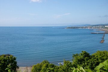 Obraz premium 高台から見た海 