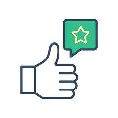  "Positive Feedback and Approval Icon"