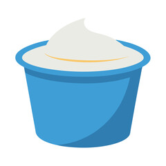 illustration-of-yogurt-isolated-on-white-backgroun.eps