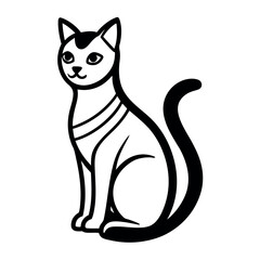 -minimalist-line-art-of-a-cute-sitting-cat-with-it.eps