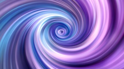 A swirling vortex of vibrant blues and purples with radiant hues