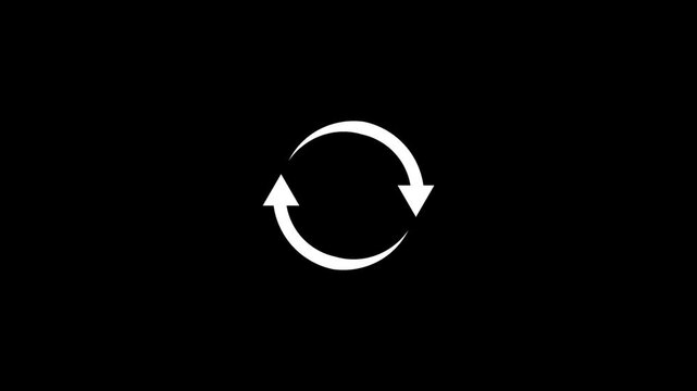  circle loding animation, on a white background.and creating a stunning 4k video