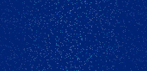 Digital grid overlay and a smart square high technology blue background 