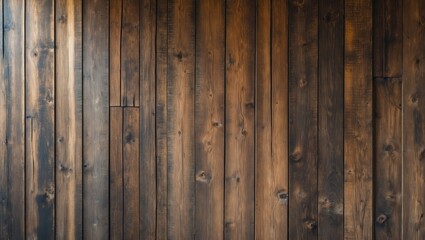Naklejka premium Rustic wooden wall texture for interior design, home decor, and background elements in various creative projects.