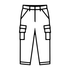pants illustration icon isolated PNG transparent